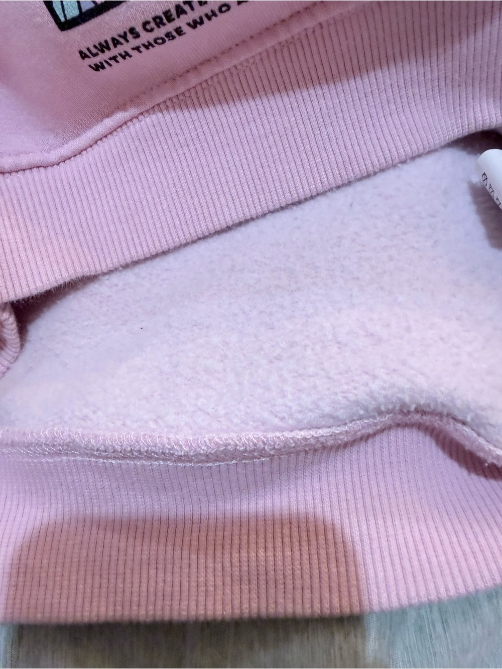 Zara Pink Kawaii Anime Graphic Hoodie Size 6 - Picture 6 of 6
